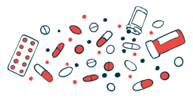 An illustration of pills, tablets, and capsules.