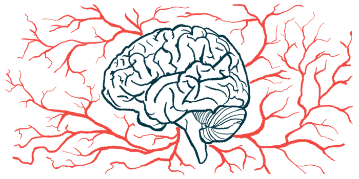 Blood vessels that flow through the brain carry needed oxygen to different brain regions.