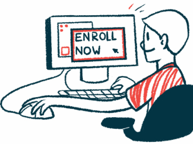 A computer screen reads 