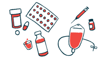 An illustration of medicines in a variety of forms, from oral to intravenous.