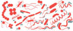 An array of different kinds of bacteria is shown in this graphic.