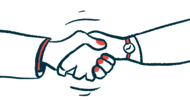 An illustration shows a handshake.