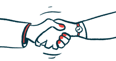 An illustration shows a handshake.