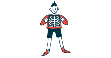 A person is shown being X-rayed.
