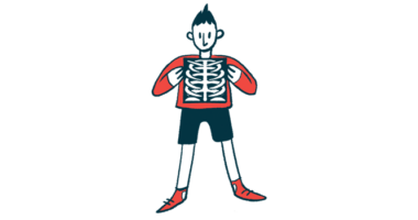A person is shown being X-rayed.