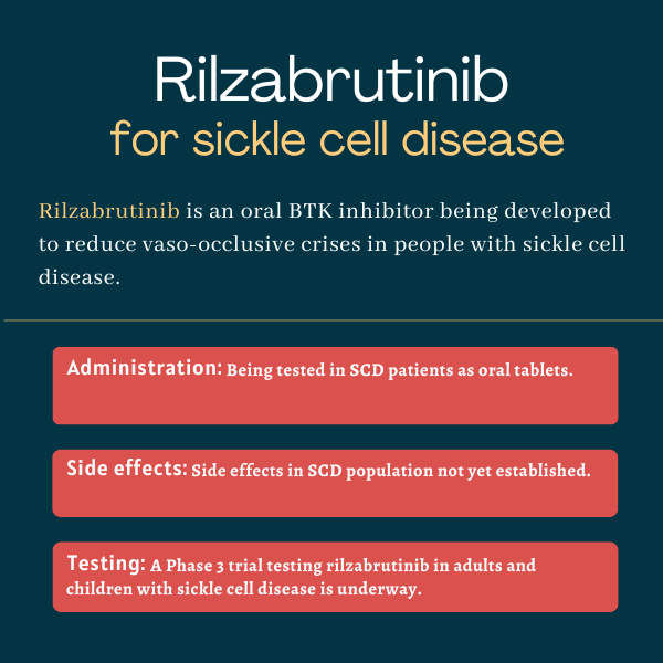 Rilzabrutinib for sickle cell disease