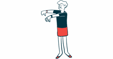 A person is seen giving a thumbs-down sign with each hand.
